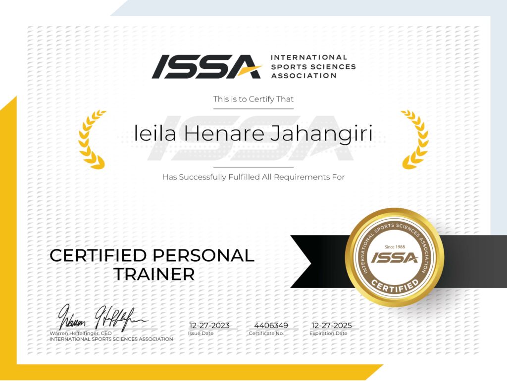 issa certified personal trainer certification